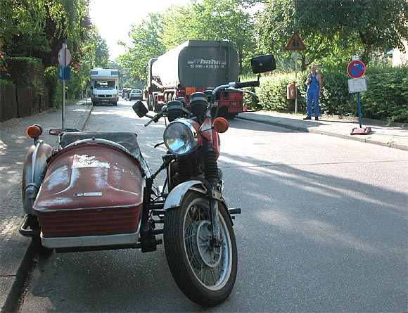 Wolfsburger Weg, MZ-Gespann (TS 250