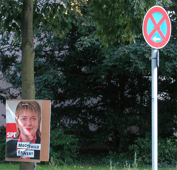 Bundestagswahl 2005: Wahlplakat