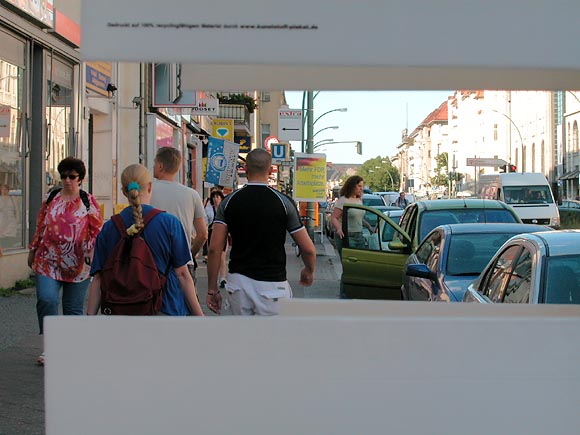 Berlin-Tempelhof, Bundestagswahl 2005: Wahlplakate