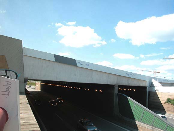 Stadtautobahn nahe Sachsendamm E. Reichartstr.